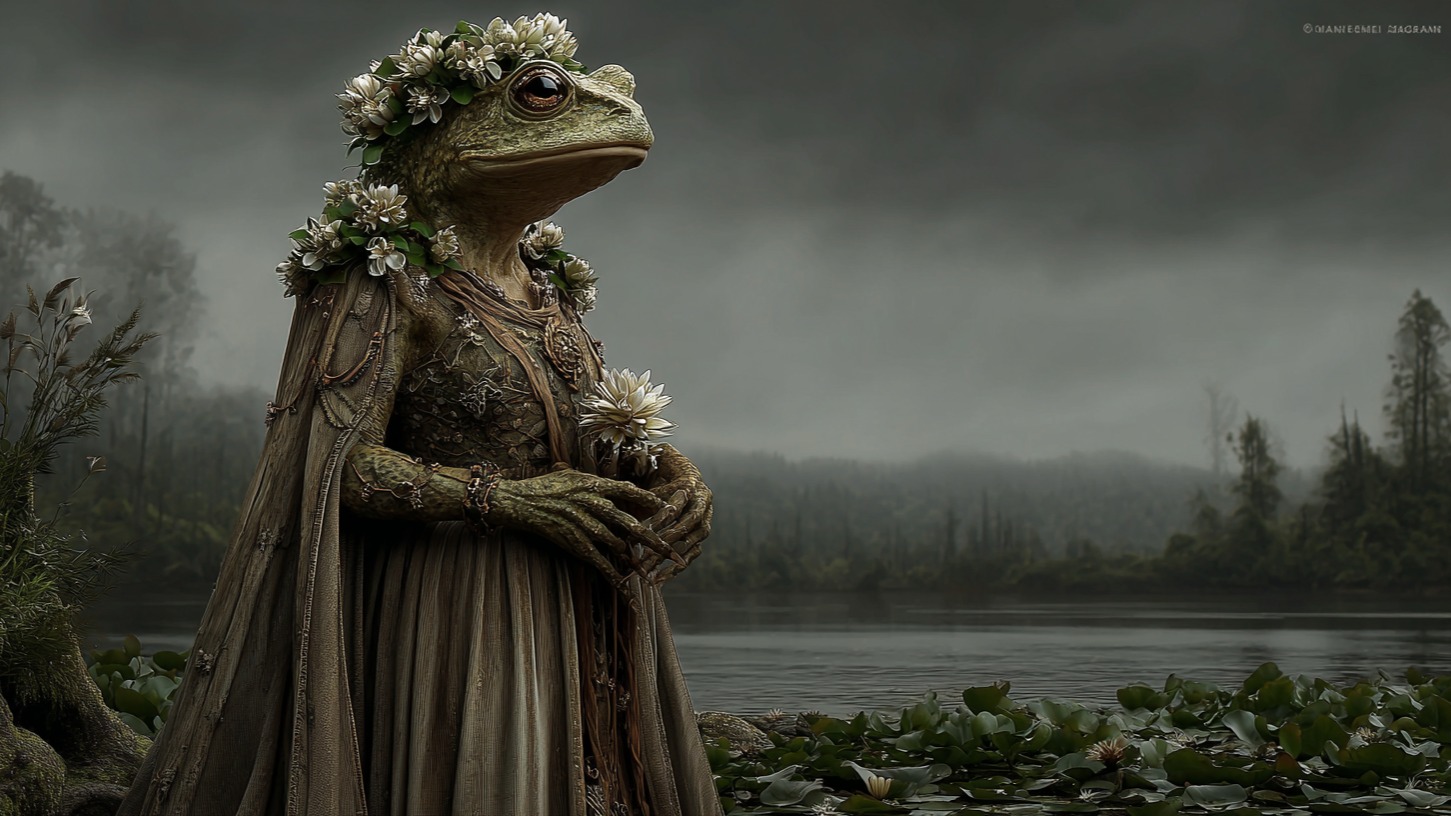 Maman Lillies — Goddess of Love, Fertility, and Swamp Flora