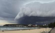A looming storm